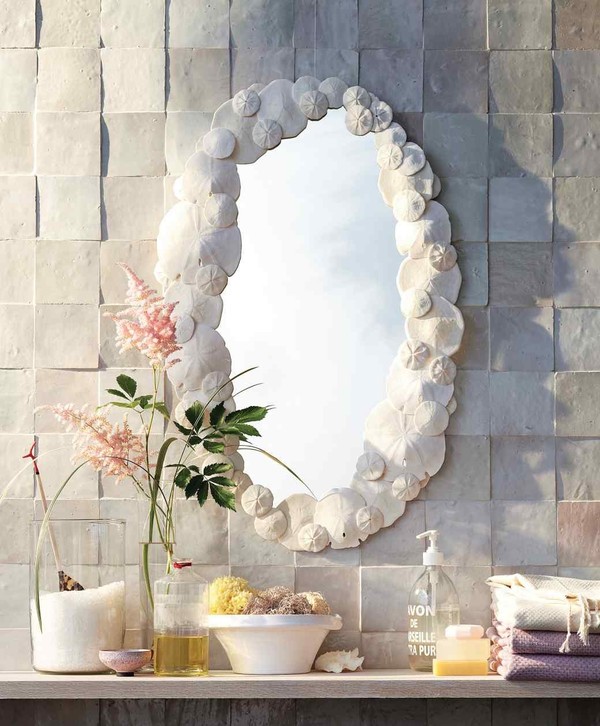 Как можно украсить зеркало в домашних условиях