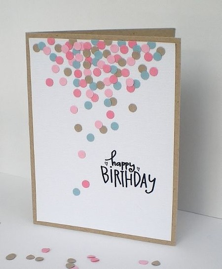Как сделать открытки с шариками на день рождения