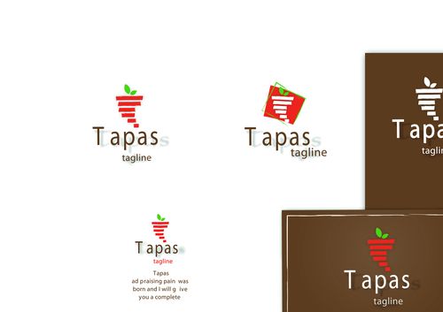 Визитка и логотип для ресторана
