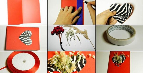 Инструкция по изготовлению валентинки своими руками